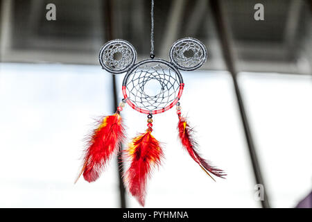 Dream Catcher von Nordamerikanischen Kulturen Stockfoto