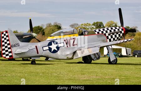 North American TF 51 D Mustang "Maria" (G-TFSI) Stockfoto