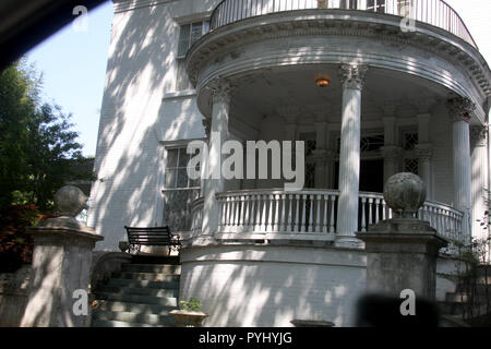 Schöne Architektur des großen historischen Hauses in Lynchburg, VA, USA Stockfoto