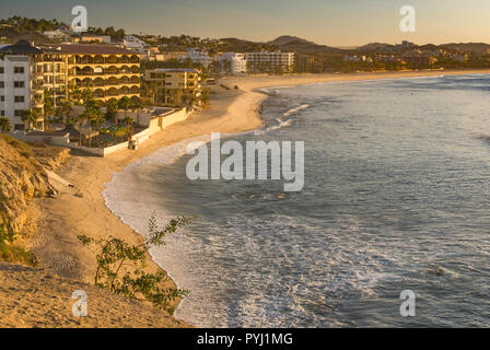 Brisas del Mar Gegend bei Sonnenaufgang, San Jose Del Cabo, Baja California Sur, Mexiko Stockfoto