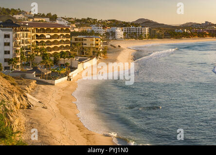 Brisas del Mar Gegend bei Sonnenaufgang, San Jose Del Cabo, Baja California Sur, Mexiko Stockfoto