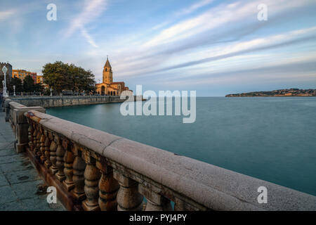 Gijón, Asturien, Spanien, Europa Stockfoto