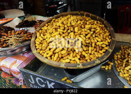 Malay Satay sticks Stockfoto