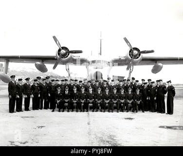 Coast Guard Air Station Kodiak, Alaska Crew - Datum unbekannt Stockfoto