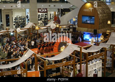 Förderung der Indonesien Tourismus Event in Kuala Lumpur, Malaysia Stockfoto