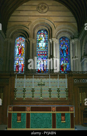 Das Alter in All Saints Church, Helmsley, North Yorkshire UK Stockfoto