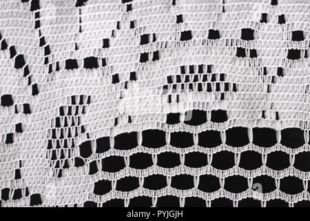 White Lace Pattern/Textur Stockfoto