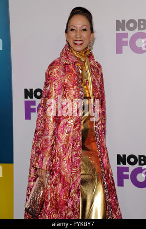 NEW YORK, NY - 28. Oktober: Pat Cleveland besucht "Nobody's Fool" New York Premiere bei AMC Lincoln Square Theater am Oktober 28, 2018 in New York City. Credit: Ron Adar/Alamy leben Nachrichten Stockfoto