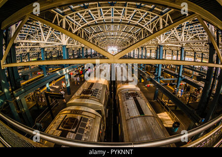 Coney Island - Stillwell Avenue Subway Station Coney Island Brooklyn New York, New York, USA Stockfoto