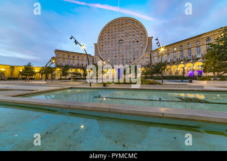 NOISY-LE-GRAND, am 25. Oktober 2018 - zentraler Ort der Pablo Picasso Arena in Noisy le Grand City in der Nähe von Euro Disney Park, Paris, Frankreich Stockfoto