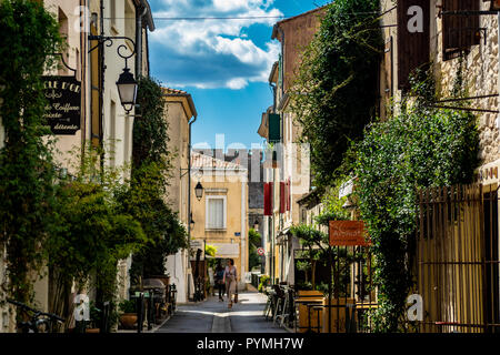 Aigues Mortes das mittelalterliche Dorf Camargue Frankreich Stockfoto