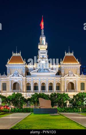 Ho Chi Minh City Hall, Ho Chi Minh City, Vietnam Stockfoto