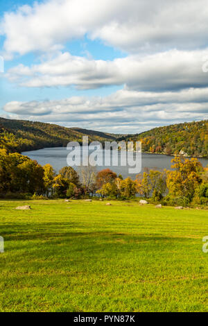 Squantz Pond State Park Stockfoto