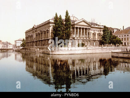 Palais de Justice, Gent, Belgien Ca. 1890-1900 Stockfoto