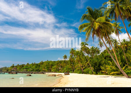 Einsame Ao Noi Beach auf Koh Kood Island, Thailand Stockfoto