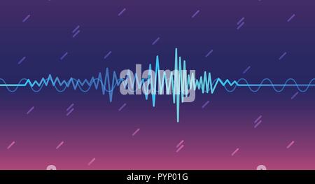 Spracherkennung Vector Illustration ein Sound Symbol Stock Vektor