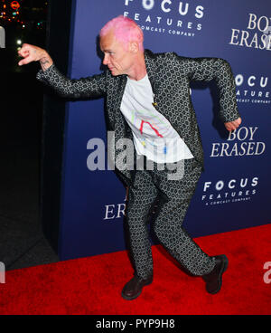 Anthony Kiedis - Flohmarkt 052 kommt bei der Premiere von Focus Features'' Junge Gelöscht' Directors Guild of America am 29. Oktober 2018 in Los Angeles, Kalifornien. Stockfoto