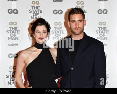 Arrivers bei GQ 30-Jähriges Jubiläum Feier in Sushisamba, Markt, Convent Garden am 29. Oktober 2018. Stockfoto