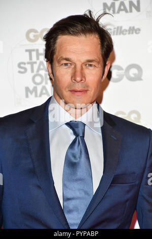 Arrivers bei GQ 30-Jähriges Jubiläum Feier in Sushisamba, Markt, Convent Garden am 29. Oktober 2018. Stockfoto