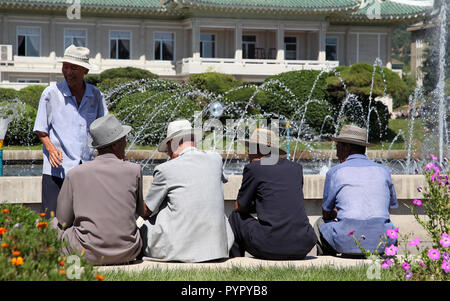 Sommer in Hamhung in Nordkorea Stockfoto