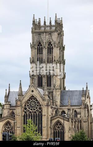 Münster Doncaster, South Yorkshire, UK. Kirche von St. George. Stockfoto