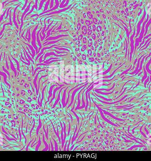 Tiger Haut Muster Stock Vektor