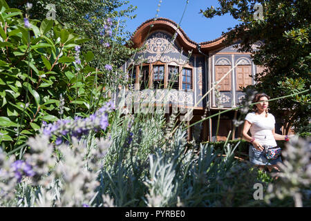 Das ethnographische Museum. Plovdiv, Bulgarien Stockfoto