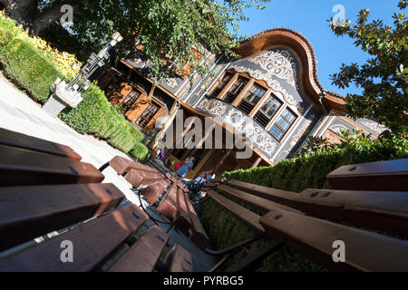 Das ethnographische Museum. Plovdiv, Bulgarien Stockfoto