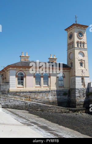 Cobh Altes Rathaus und Uhrturm, Cobh, County Cork, Irland Stockfoto