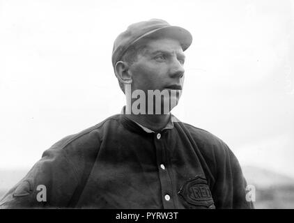 Foto zeigt Baseballspieler Arthur Henry Fromme (1883-1956), war ein Krug in den grossen Ligen von 1906-1915. Stockfoto