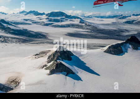 Antenne des Lake Clark National Park, Alaska, USA. Stockfoto