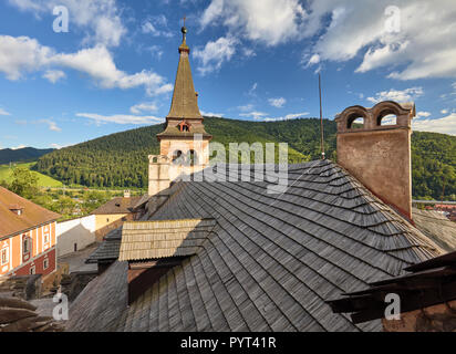 In der Burg Orava, Slowakei Stockfoto