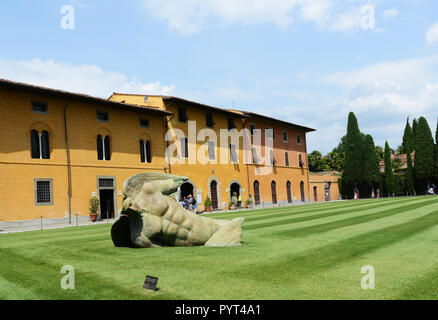 Gefallene Engel - Piazza dei Mirocoli. Stockfoto