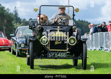 Vintage Modell T Ford auf Anzeige an der Bellingham Show 2018 Stockfoto