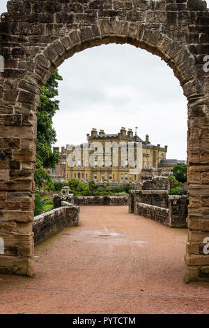 Die schöne Culzean Castle in der Nähe von Totnes, Carrick auf der Ayrshire Küste von Schottland Vereinigtes Königreich Großbritannien Stockfoto