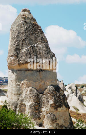 Fantastische Stein Landschaft von Kappadokien in der Türkei Stockfoto