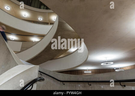 Innere Bilder der neuen Blavatnik Schule der Regierung Gebäude Oxford Stockfoto