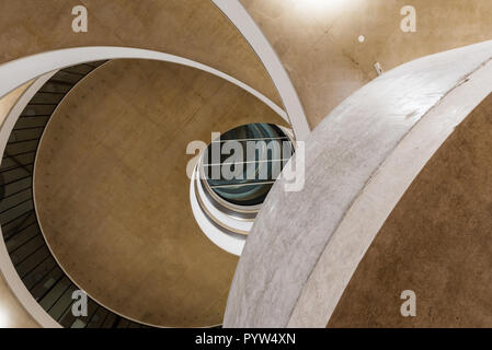 Innere Bilder der neuen Blavatnik Schule der Regierung Gebäude Oxford Stockfoto