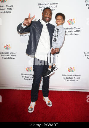 Cuver City, Kalifornien, USA. 27 Okt, 2018. Ser 'Darius Blain während Ankunft der Elizabeth Glaser Pediatric AIDS Foundation der Jährliche'' eine Zeit für Helden'' Familie Festival. Credit: Faye Sadou/AdMedia/ZUMA Draht/Alamy leben Nachrichten Stockfoto