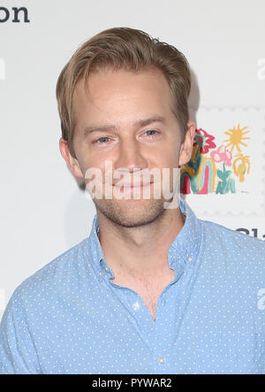 Cuver City, Kalifornien, USA. 27 Okt, 2018. Jason Dolley während Ankunft der Elizabeth Glaser Pediatric AIDS Foundation der Jährliche'' eine Zeit für Helden'' Familie Festival. Credit: Faye Sadou/AdMedia/ZUMA Draht/Alamy leben Nachrichten Stockfoto