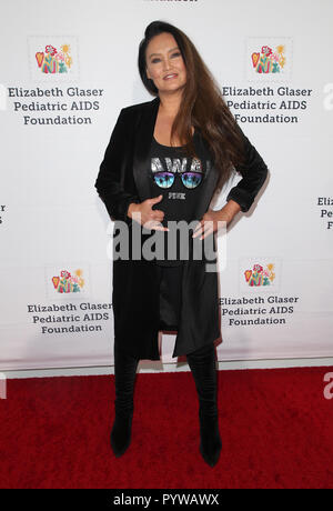 Cuver City, Kalifornien, USA. 27 Okt, 2018. Tia Carrere während Ankunft der Elizabeth Glaser Pediatric AIDS Foundation der Jährliche'' eine Zeit für Helden'' Familie Festival. Credit: Faye Sadou/AdMedia/ZUMA Draht/Alamy leben Nachrichten Stockfoto