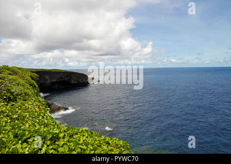 Saipan Saipan, China. 31 Okt, 2018. Saipan ist die größte Insel der Nördlichen Marianen, ein Commonwealth der Vereinigten Staaten im westlichen Pazifischen Ozean. Nach 2017 nach Schätzungen des United States Census Bureau, Saipan Bevölkerung war 52,263. Credit: SIPA Asien/ZUMA Draht/Alamy leben Nachrichten Stockfoto