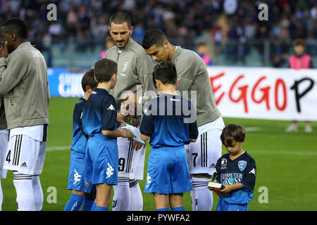 Empoli, Italien. 27 Okt, 2018. Empoli vs Juventus Turin Serie A TIM 2018-2019 Im Bild: Credit: Unabhängige Fotoagentur/Alamy leben Nachrichten Stockfoto