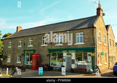 Rosedal Abbey Village Store & Tee Zimmer im North Yorkshire Moors UK Stockfoto