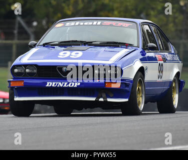 David Margulies, Alfa Romeo GTV6, Classic Touring Car Racing Club, Pre-83, BARC, British Automobile Racing Club, National Championship, Brands Hatch, Stockfoto