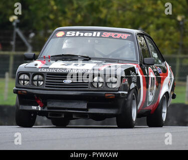 Stephen Cripps, Ford Escort MK2 RS 2000, Classic Touring Car Racing Club, Pre-83, BARC, Britische Automobile Racing Club, nationale Meisterschaft, Marken Stockfoto