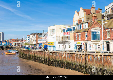 Bridlington Marina und Bridlington Harbor East Riding von Yorkshire England UK GB Europa Stockfoto