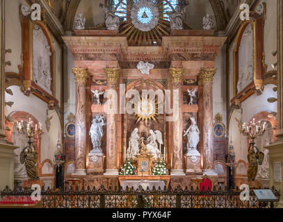 Capella de La Encarnacion (Kapelle der Inkarnation), die Kathedrale von Malaga, Malaga, Costa del Sol, Andalusien, Spanien