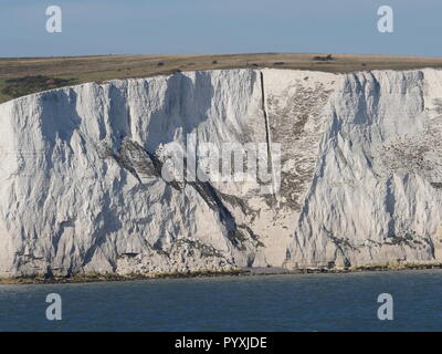 AJAXNETPHOTO. 2018. DOVER, England. - BLIGHTY - ENGLISCH KÜSTE - weißen Klippen von Dover. Foto: Jonathan Eastland/AJAX REF: GX8 180910 901 Stockfoto