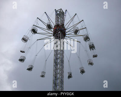 Starflyer messe Fahrt auf der South Bank in der Nähe von London Eye Stockfoto